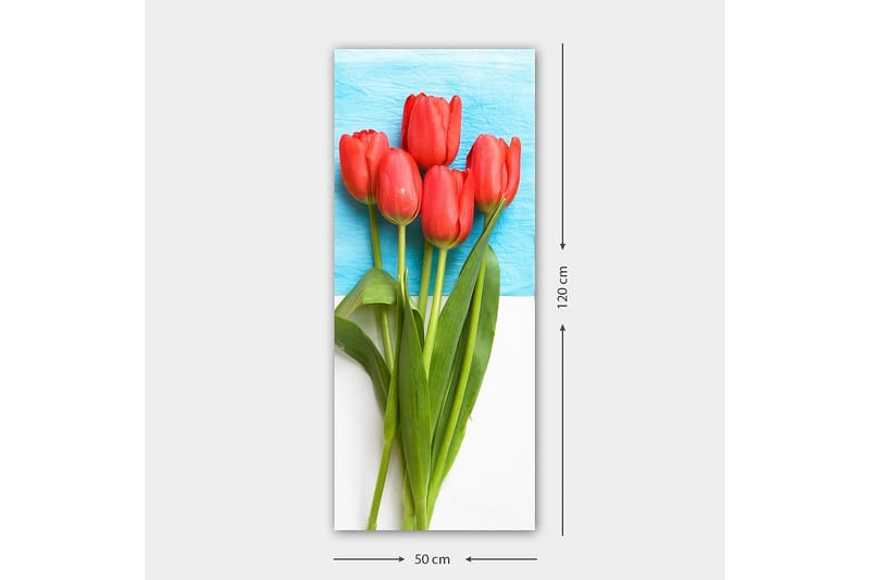 Canvastavla DKY Floral & Botanical Flerfärgad - 50x120 cm - Inredning - Tavlor & posters - Canvastavla