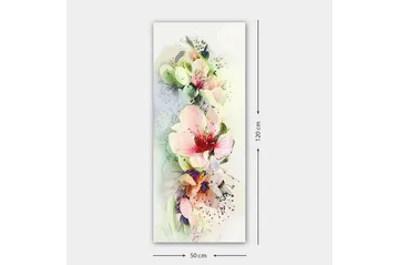 Canvastavla DKY Floral & Botanical Flerfärgad - 50x120 cm - Inredning - Tavlor & posters - Canvastavla