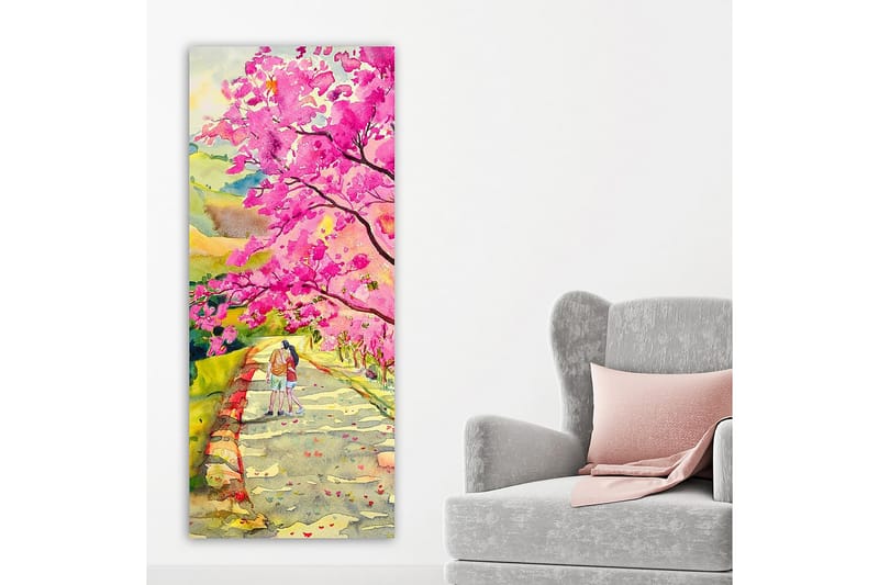 Canvastavla DKY Floral & Botanical Flerfärgad - 50x120 cm - Inredning - Tavlor & posters - Canvastavla