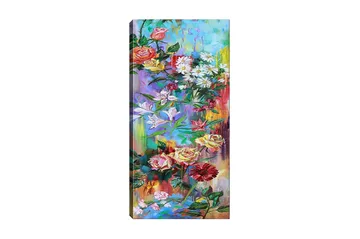 Canvastavla DKY Floral & Botanical Flerfärgad - 50x120 cm - Inredning - Tavlor & posters - Canvastavla