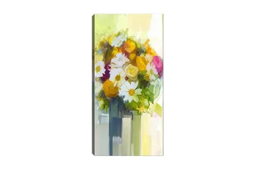 Canvastavla DKY Floral & Botanical Flerfärgad - 50x120 cm - Inredning - Tavlor & posters - Canvastavla