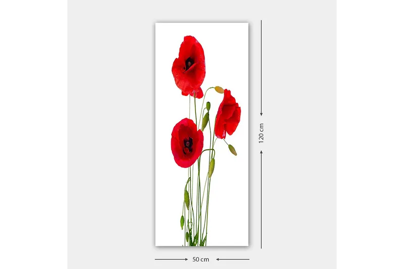 Canvastavla DKY Floral & Botanical Flerfärgad - 50x120 cm - Inredning - Tavlor & posters - Canvastavla