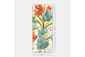 Canvastavla DKY Floral & Botanical Flerfärgad - 50x120 cm - Inredning - Tavlor & posters - Canvastavla