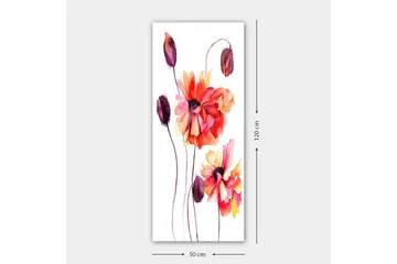 Canvastavla DKY Floral & Botanical Flerfärgad - 50x120 cm - Inredning - Tavlor & posters - Canvastavla