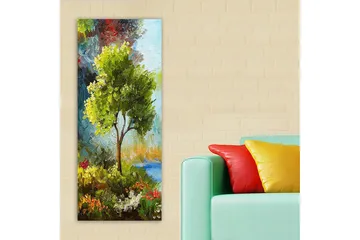 Canvastavla DKY Floral & Botanical Flerfärgad - 50x120 cm - Inredning - Tavlor & posters - Canvastavla