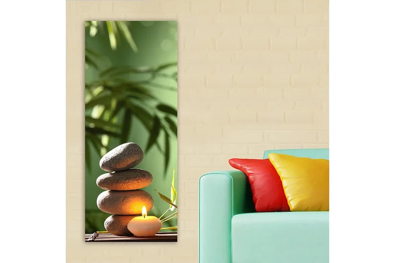 Canvastavla DKY Floral & Botanical Flerfärgad - 50x120 cm - Inredning - Tavlor & posters - Canvastavla