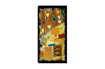 Canvastavla DKY Geometric Flerfärgad - 50x120 cm - Inredning - Tavlor & posters - Canvastavla