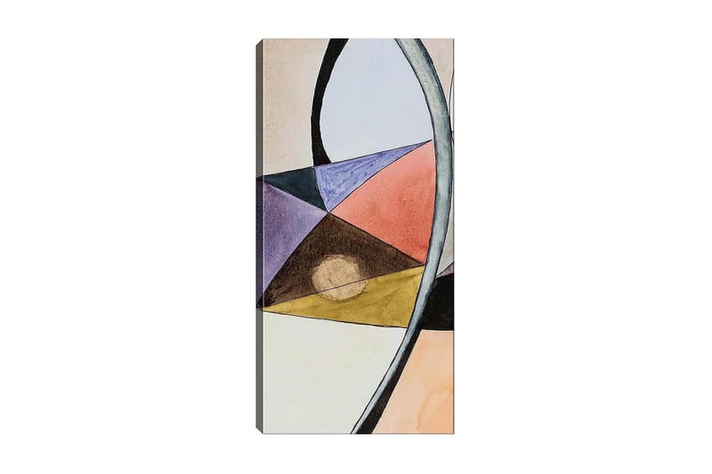Canvastavla DKY Geometric Flerfärgad - 50x120 cm - Inredning - Tavlor & posters - Canvastavla