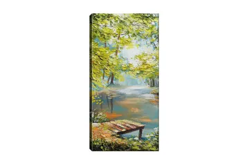 Canvastavla DKY Landscape & Nature Flerfärgad - 50x120 cm - Inredning - Tavlor & posters - Canvastavla