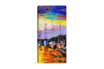 Canvastavla DKY Landscape & Nature Flerfärgad - 50x120 cm - Inredning - Tavlor & posters - Canvastavla
