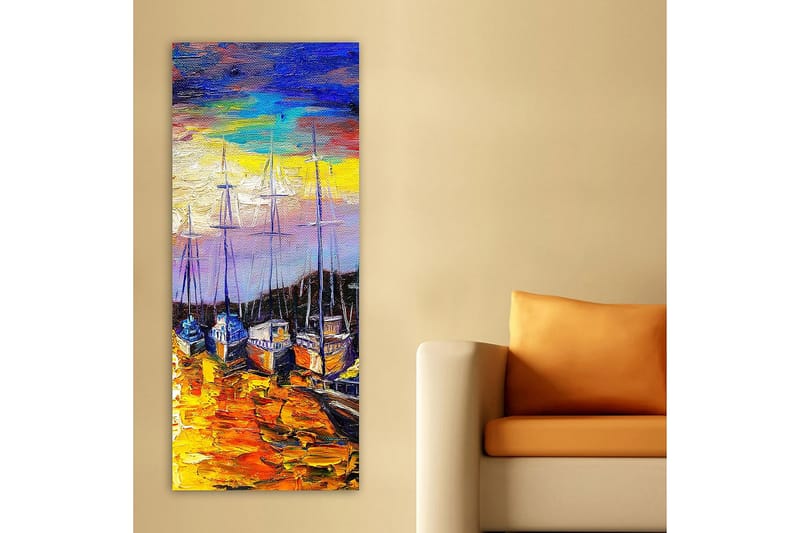Canvastavla DKY Landscape & Nature Flerfärgad - 50x120 cm - Inredning - Tavlor & posters - Canvastavla
