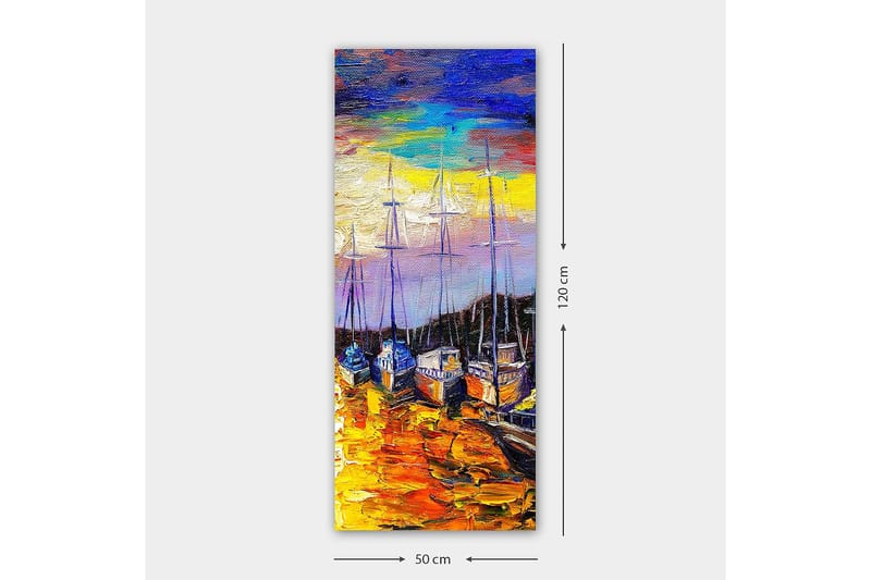 Canvastavla DKY Landscape & Nature Flerfärgad - 50x120 cm - Inredning - Tavlor & posters - Canvastavla