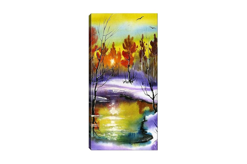 Canvastavla DKY Landscape & Nature Flerfärgad - 50x120 cm - Inredning - Tavlor & posters - Canvastavla