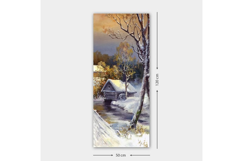Canvastavla DKY Landscape & Nature Flerfärgad - 50x120 cm - Inredning - Tavlor & posters - Canvastavla