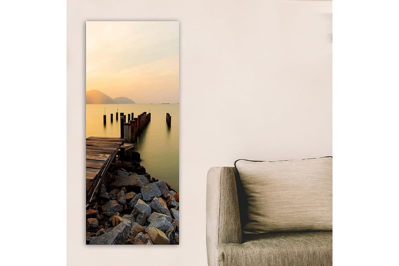 Canvastavla DKY Landscape & Nature Flerfärgad - 50x120 cm - Inredning - Tavlor & posters - Canvastavla