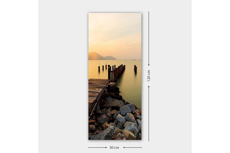 Canvastavla DKY Landscape & Nature Flerfärgad - 50x120 cm - Inredning - Tavlor & posters - Canvastavla