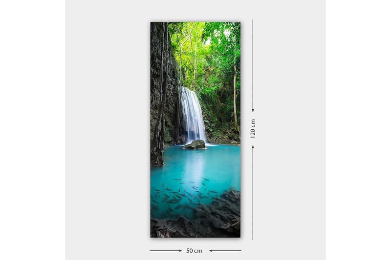 Canvastavla DKY Landscape & Nature Flerfärgad - 50x120 cm - Inredning - Tavlor & posters - Canvastavla