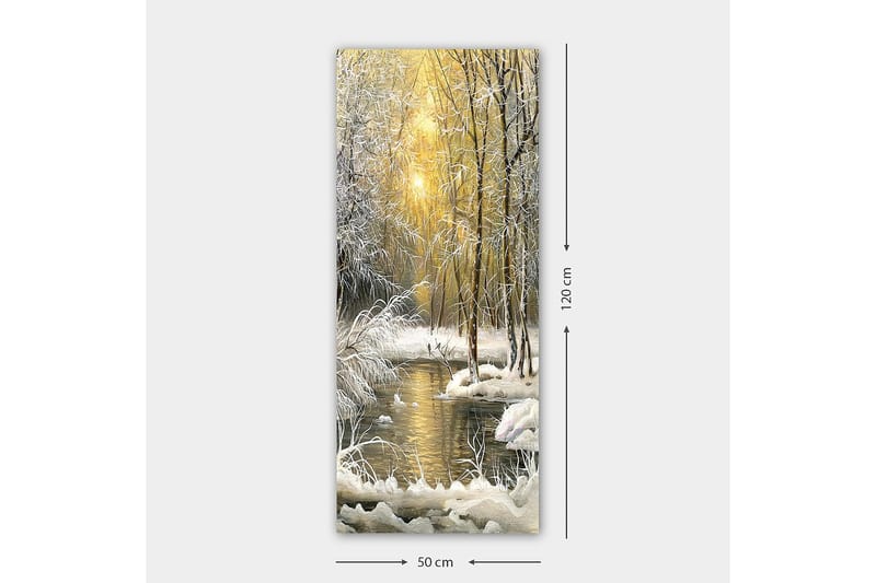 Canvastavla DKY Landscape & Nature Flerfärgad - 50x120 cm - Inredning - Tavlor & posters - Canvastavla