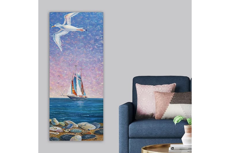 Canvastavla DKY Landscape & Nature Flerfärgad - 50x120 cm - Inredning - Tavlor & posters - Canvastavla