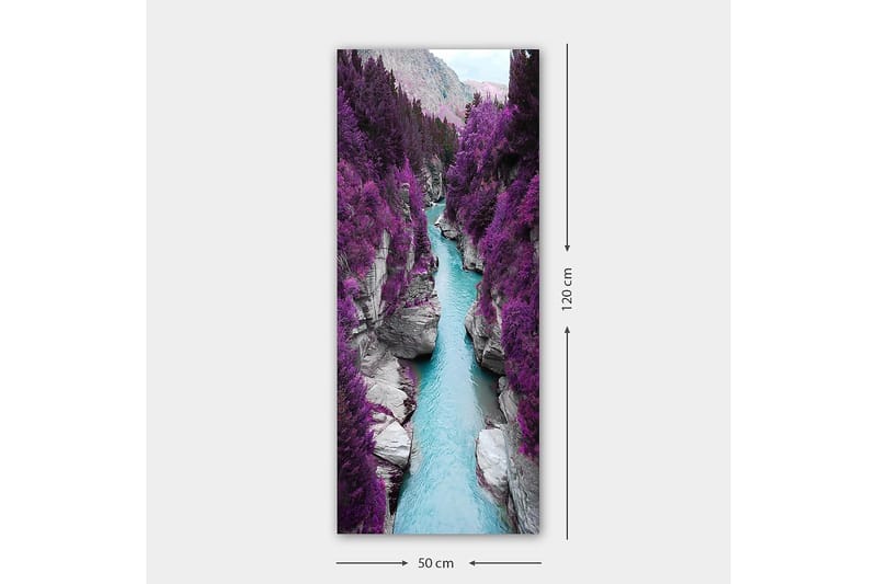 Canvastavla DKY Landscape & Nature Flerfärgad - 50x120 cm - Inredning - Tavlor & posters - Canvastavla