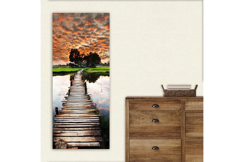Canvastavla DKY Landscape & Nature Flerfärgad - 50x120 cm - Inredning - Tavlor & posters - Canvastavla