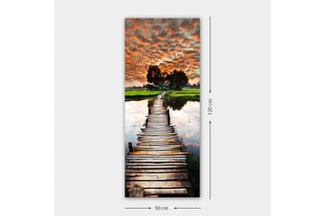 Canvastavla DKY Landscape & Nature Flerfärgad - 50x120 cm - Inredning - Tavlor & posters - Canvastavla