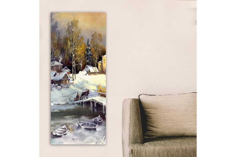 Canvastavla DKY Landscape & Nature Flerfärgad - 50x120 cm - Inredning - Tavlor & posters - Canvastavla