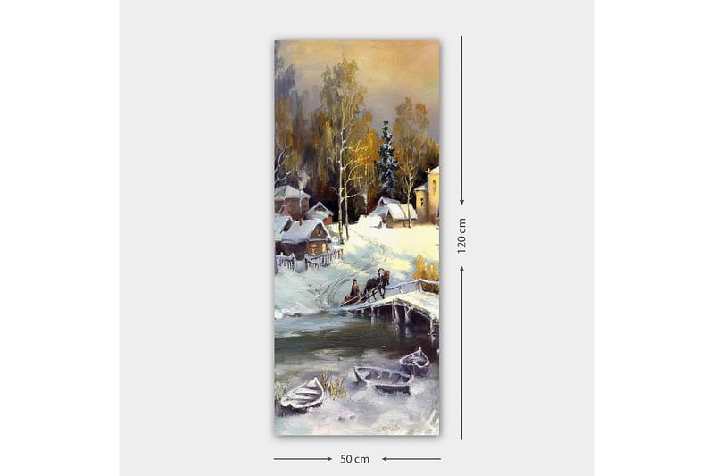 Canvastavla DKY Landscape & Nature Flerfärgad - 50x120 cm - Inredning - Tavlor & posters - Canvastavla