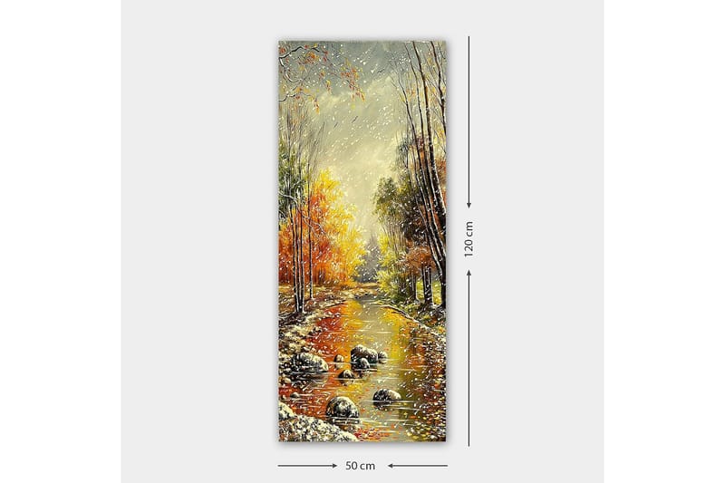 Canvastavla DKY Landscape & Nature Flerfärgad - 50x120 cm - Inredning - Tavlor & posters - Canvastavla