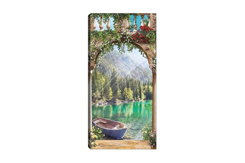 Canvastavla DKY Landscape & Nature Flerfärgad - 50x120 cm - Inredning - Tavlor & posters - Canvastavla