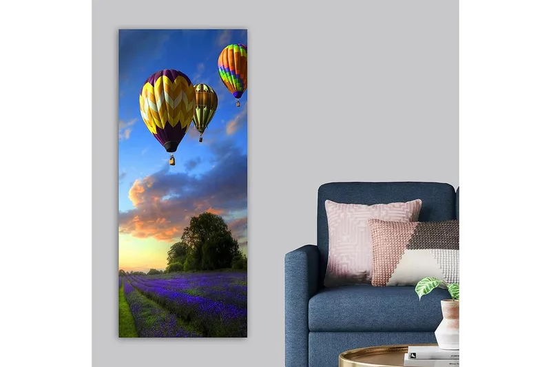 Canvastavla DKY Landscape & Nature Flerfärgad - 50x120 cm - Inredning - Tavlor & posters - Canvastavla