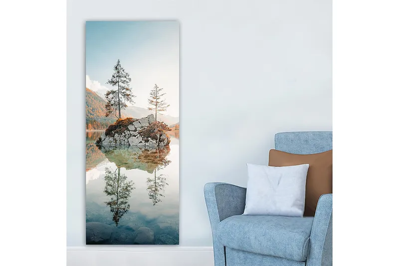 Canvastavla DKY Landscape & Nature Flerfärgad - 50x120 cm - Inredning - Tavlor & posters - Canvastavla
