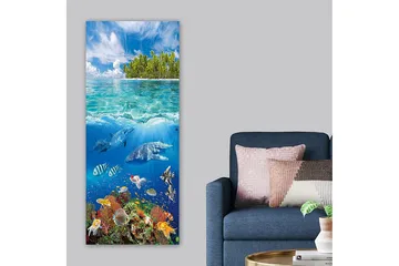 Canvastavla DKY Landscape & Nature Flerfärgad - 50x120 cm - Inredning - Tavlor & posters - Canvastavla