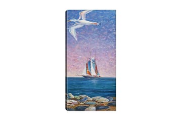 Canvastavla DKY Landscape & Nature Flerfärgad - 50x120 cm - Inredning - Tavlor & posters - Canvastavla