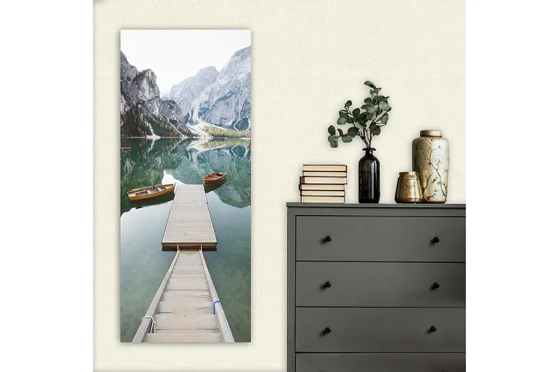 Canvastavla DKY Landscape & Nature Flerfärgad - 50x120 cm - Inredning - Tavlor & posters - Canvastavla