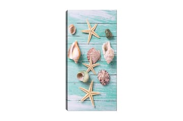 Canvastavla DKY Nautical & Beach Flerfärgad - 50x120 cm - Inredning - Tavlor & posters - Canvastavla