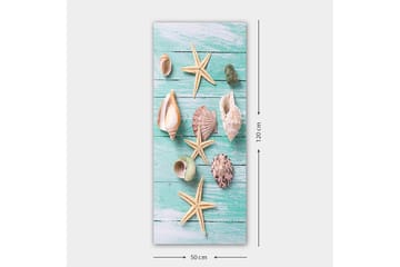 Canvastavla DKY Nautical & Beach Flerfärgad - 50x120 cm - Inredning - Tavlor & posters - Canvastavla