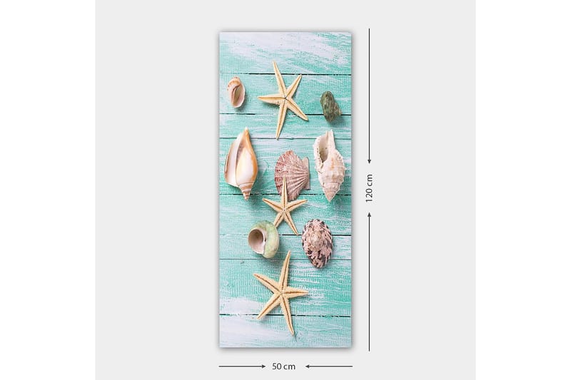 Canvastavla DKY Nautical & Beach Flerfärgad - 50x120 cm - Inredning - Tavlor & posters - Canvastavla