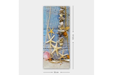 Canvastavla DKY Nautical & Beach Flerfärgad - 50x120 cm - Inredning - Tavlor & posters - Canvastavla