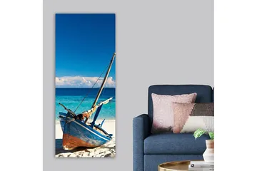 Canvastavla DKY Nautical & Beach Flerfärgad - 50x120 cm - Inredning - Tavlor & posters - Canvastavla