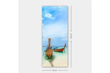 Canvastavla DKY Nautical & Beach Flerfärgad - 50x120 cm - Inredning - Tavlor & posters - Canvastavla