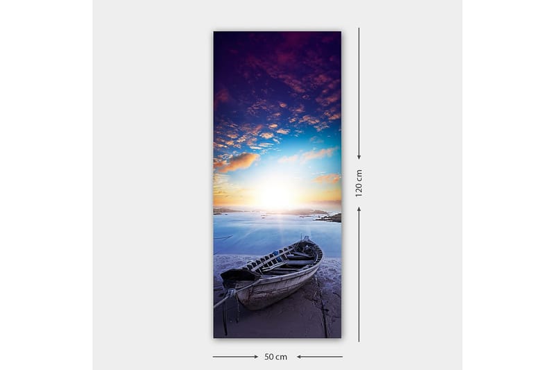 Canvastavla DKY Nautical & Beach Flerfärgad - 50x120 cm - Inredning - Tavlor & posters - Canvastavla
