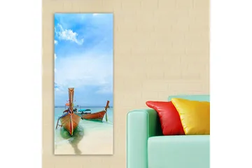 Canvastavla DKY Nautical & Beach Flerfärgad - 50x120 cm - Inredning - Tavlor & posters - Canvastavla