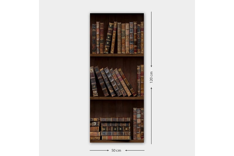 Canvastavla DKY Reading and Literature Flerfärgad - 50x120 cm - Inredning - Tavlor & posters - Canvastavla