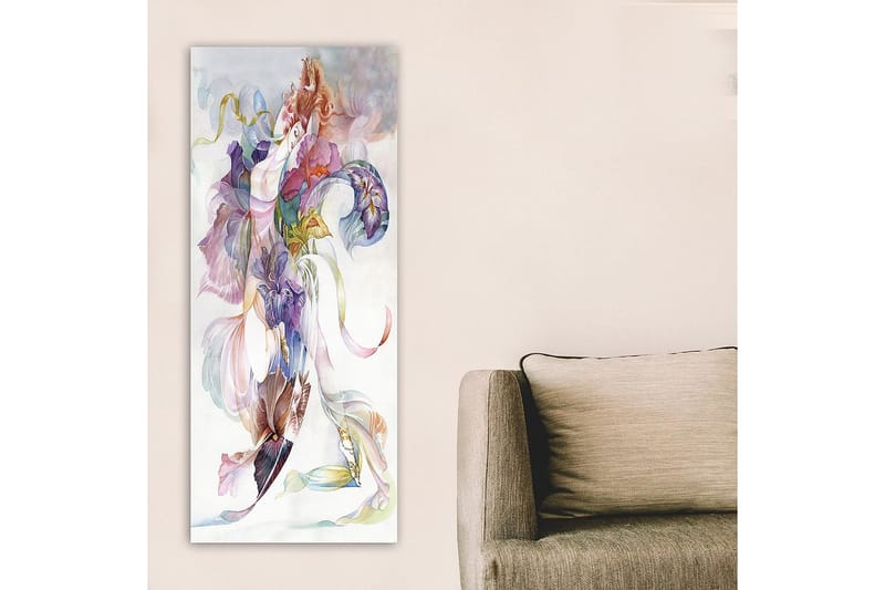Canvastavla DKY Spiritual Flerfärgad - 50x120 cm - Inredning - Tavlor & posters - Canvastavla