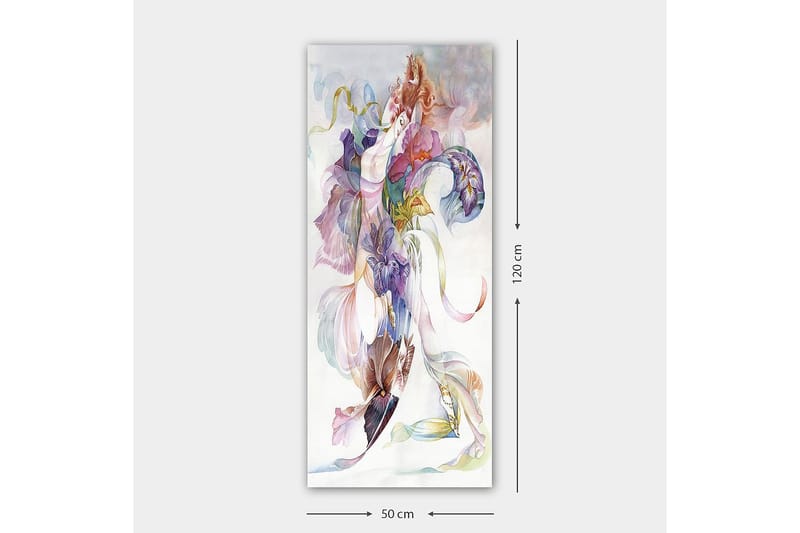 Canvastavla DKY Spiritual Flerfärgad - 50x120 cm - Inredning - Tavlor & posters - Canvastavla