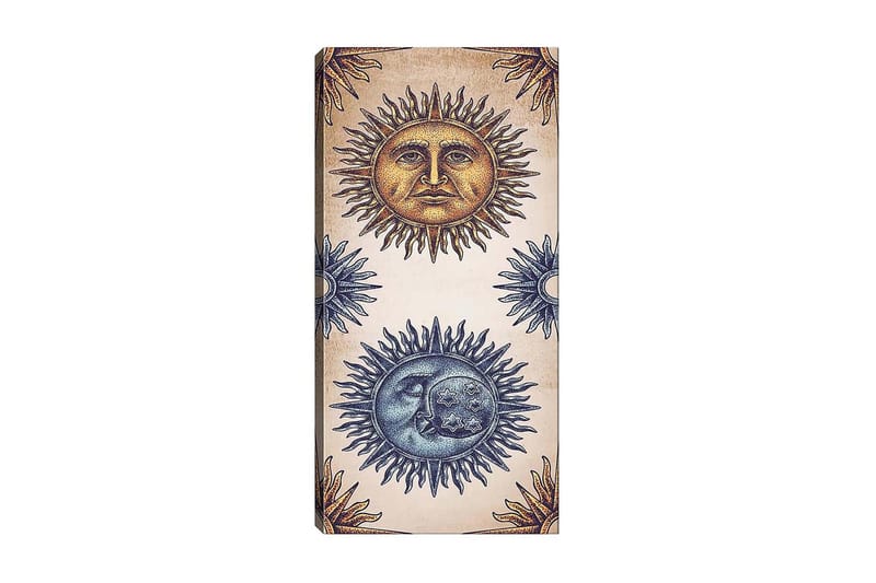 Canvastavla DKY Spiritual Flerfärgad - 50x120 cm - Inredning - Tavlor & posters - Canvastavla