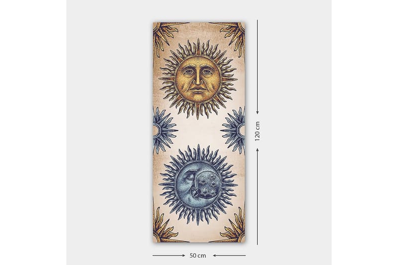 Canvastavla DKY Spiritual Flerfärgad - 50x120 cm - Inredning - Tavlor & posters - Canvastavla