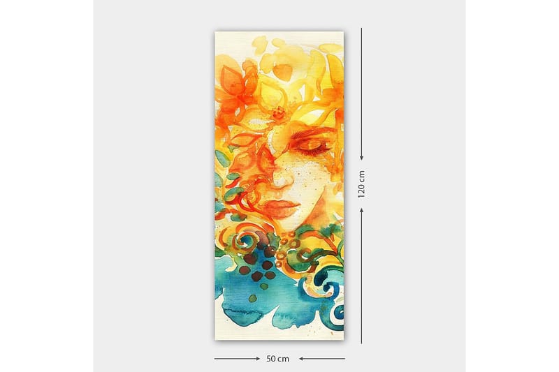 Canvastavla DKY Spiritual Flerfärgad - 50x120 cm - Inredning - Tavlor & posters - Canvastavla