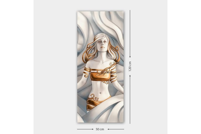 Canvastavla DKY Spiritual Flerfärgad - 50x120 cm - Inredning - Tavlor & posters - Canvastavla